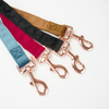 Luxury Velvet with Cotton Webbing Pet Dog Collar And Leash Set