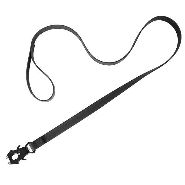 Embossed Waterproof Pvc Pet Dog Leash Easy-clean with Aluminum Alloy Frog Clip 