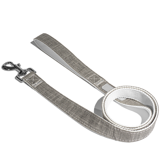 Bamboo Fiber Light Weight Dog Leash with Cotton Webbing Inner Side
