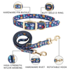 Customized OEM Pattern PVC TPU Pet Dog Collar Leash Set for Outdoor