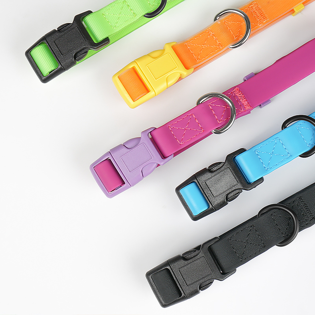 PVC/TPU Soft Material Pet Dog Collar Leash Set for Easy Cleaning 