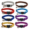 Comfortable Cotton Webbing Cat Collar with Little Bell