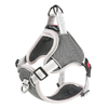 Bamboo Fiber No Pull Dog Harness with Lockable Plastic Buckle