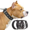 5cm Wide Large Breed Favorite PU Nylon Pet Dog Collar