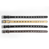 Metal Decoration PU Leather Pet Dog Collar 