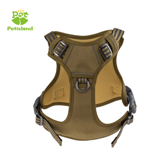 Petisland Urban Tactical Dog Harness: Casual City Style with Contact Card Design